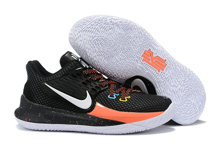 Nike Kyrie 2 Low Black White Orange Shoes